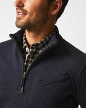 Billy Reid Quilted Half Zip