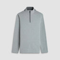 Bugatchi Houndstooth Performance Quarter Zip