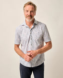 Johnnie-O Short Sleeve Hangin' Out Knit Button Up Shirt - Kayce