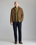 Billy Reid Wool Herringbone Chore Coat