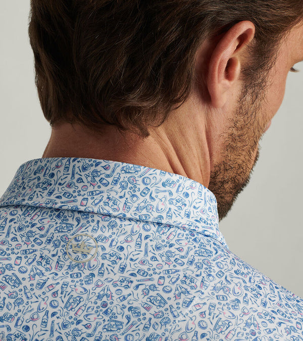 Peter Millar Bar For The Course Performance Jersey Polo
