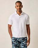Johnnie-O French Terry Johnny Collar Polo - Frankie
