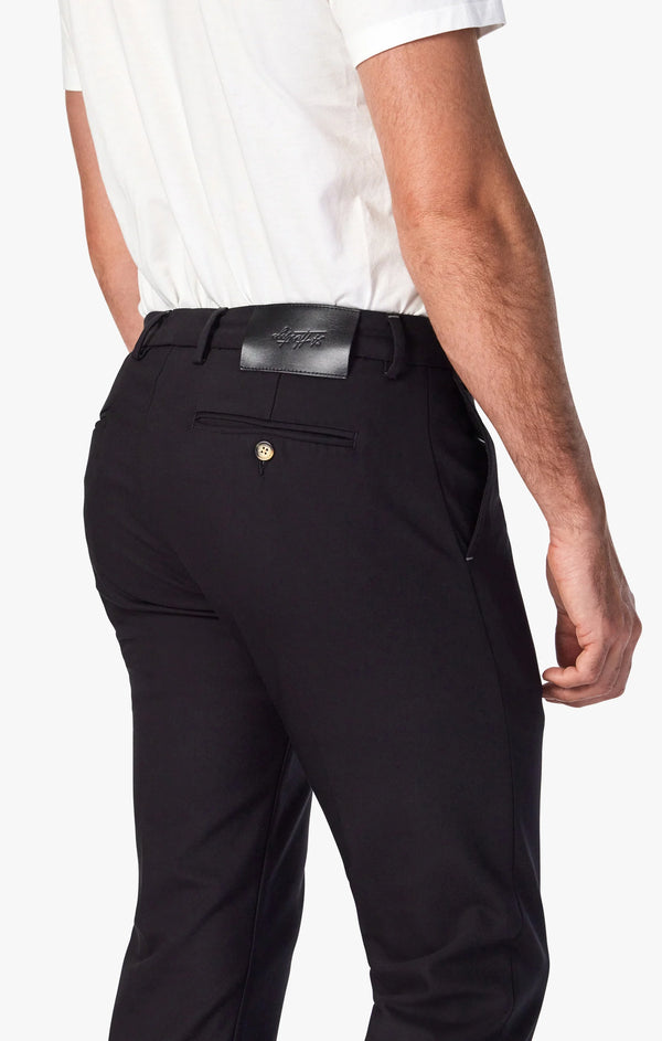 34 Heritage Verona Tailored Chino Pants In Black High Flyer