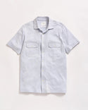 Billy Reid Short Sleeve Hemp Cotton Knit Shirt