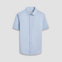 Bugatchi Miles Geometric OoohCotton® Short-Sleeve Shirt