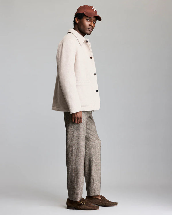 Billy Reid Felted Wool Chore Coat