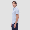 Bugatchi Miles Geometric OoohCotton® Short-Sleeve Shirt