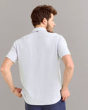 Billy Reid Short Sleeve Hemp Cotton Knit Shirt