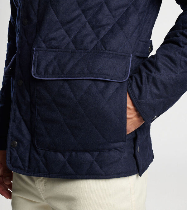 Peter Millar Suffolk Wool Coat