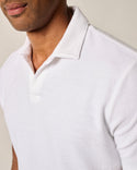 Johnnie-O French Terry Johnny Collar Polo - Frankie