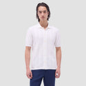 Bugatchi Textured Chevron Short Sleeve Knit Shirt