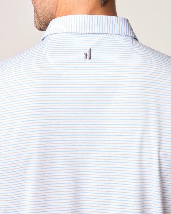 Johnnie-O Jersey Performance Polo - Vik Stripe