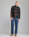 Billy Reid Brushed Bold Plaid Tuscumbia Shirt