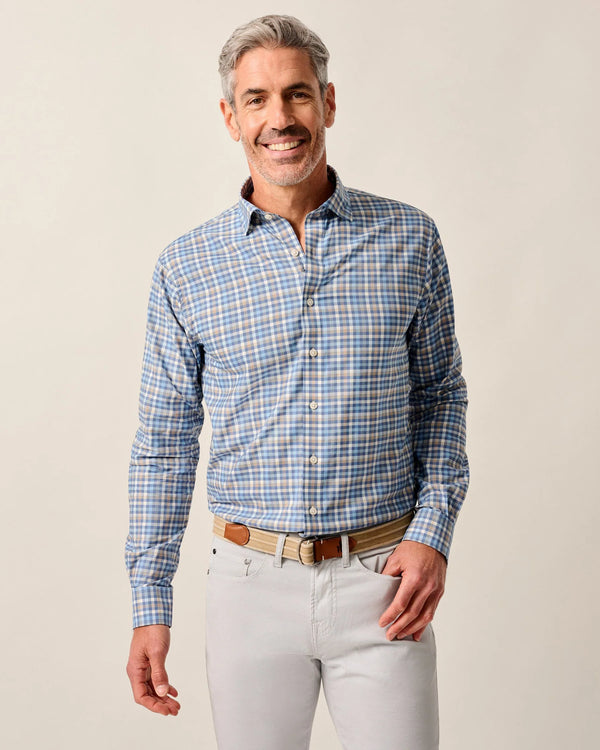 Johnnie-O Performance Button-Down Shirt - Olie