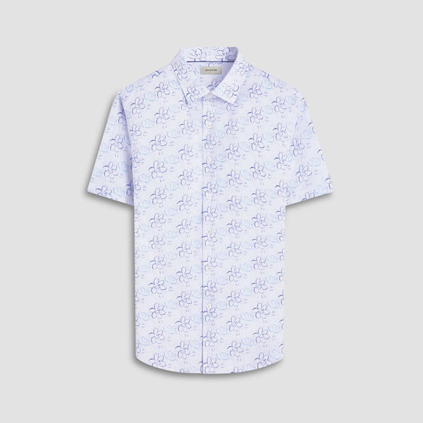 Bugatchi Orson Floral Short-Sleeve Shirt