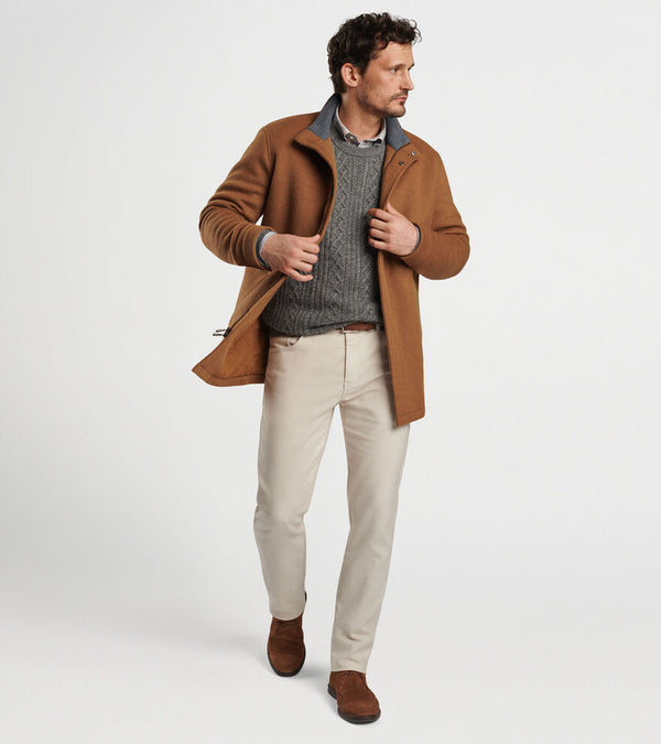 Peter Millar Crown Flex Fleece City Coat