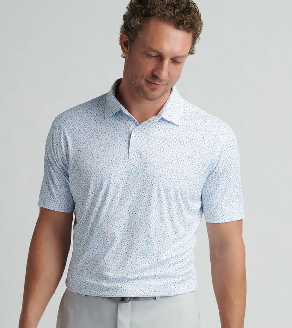 Peter Millar Featherweight Coconut Lime Polo