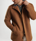 Peter Millar Crown Flex Fleece City Coat