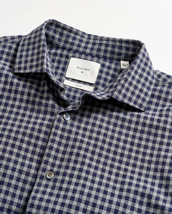 Billy Reid Plaid Check Hutcheson Sport Shirt