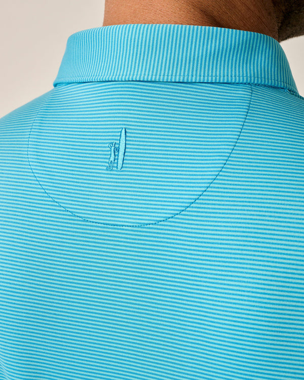 Johnnie-O Performance Jersey Polo - Lyndonn Stripe