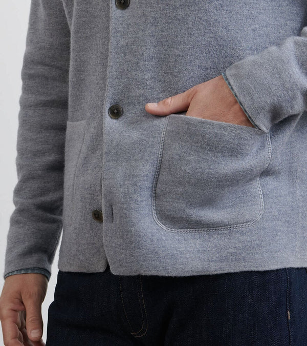 Peter Millar Carson Sweater Chore Coat