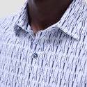 Bugatchi Orson Abstract Seersucker Short-Sleeve Shirt