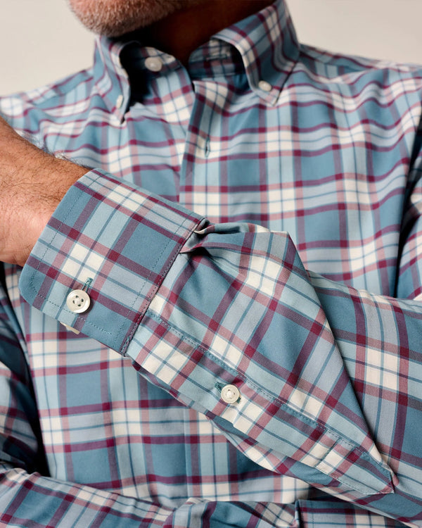 Johnnie-O Performance Button-Up Shirt - Feldy