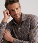 Peter Millar Waynesville Performance Flannel Sport Shirt