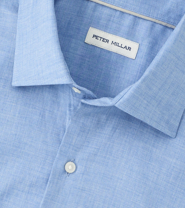 Peter Millar Highlands Soft Twill Cotton Sport Shirt