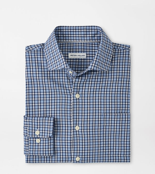 Peter Millar Welland Flannelite Cotton-Stretch Sport Shirt