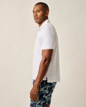 Johnnie-O French Terry Johnny Collar Polo - Frankie