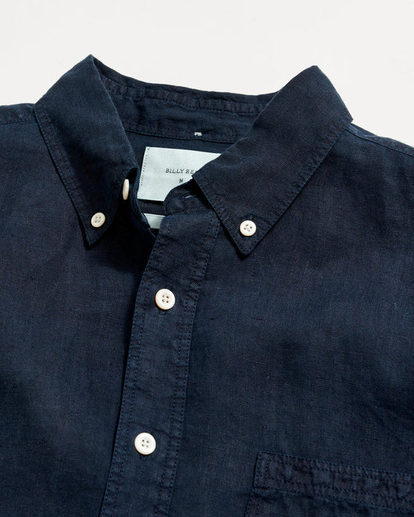 Billy Reid Tuscumbia Linen Button Down