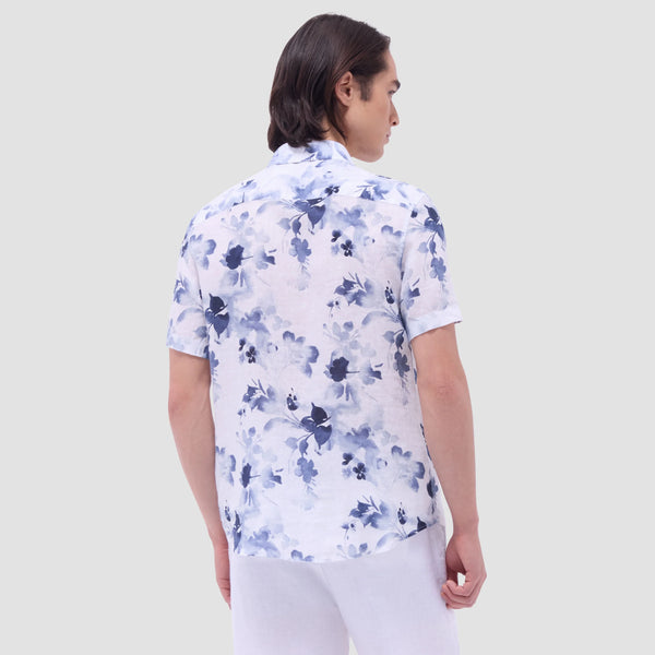 Bugatchi Orson Floral Short-Sleeve Shirt
