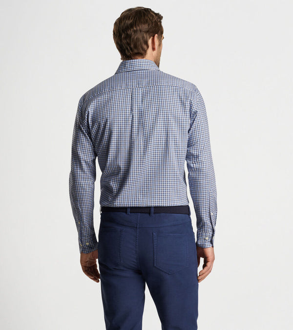Peter Millar Welland Flannelite Cotton-Stretch Sport Shirt