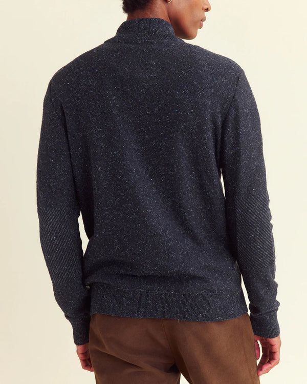 Billy Reid Birdseye Half Zip