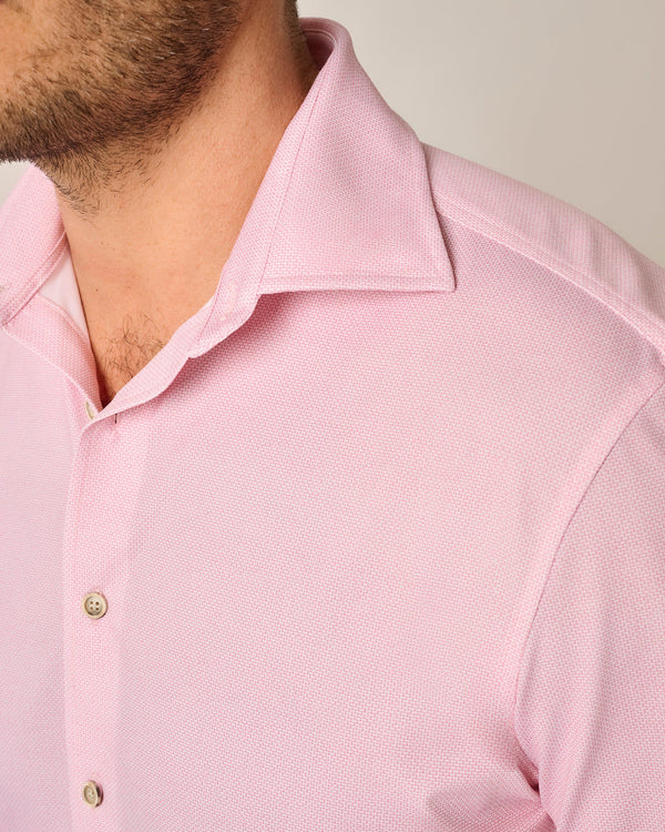 Johnnie-O Short Sleeve Hangin' Out Knit Button-Up Shirt - Spielman