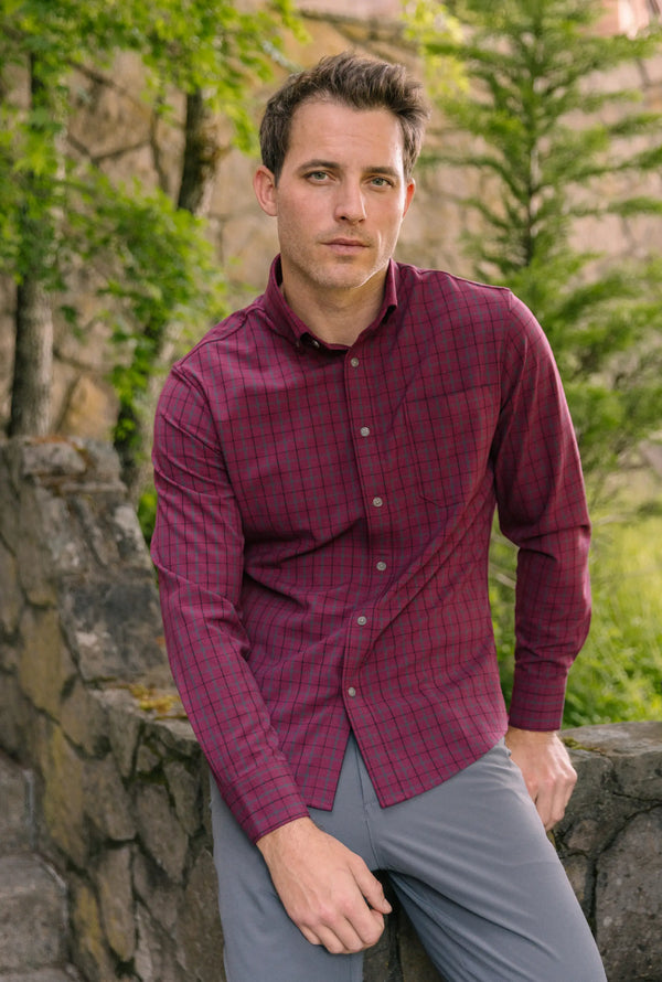 Mizzen & Main City Flannel - Trim Fit