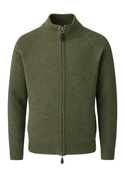 Alan Paine Whitemoor Raglan Funnel Neck Sweater