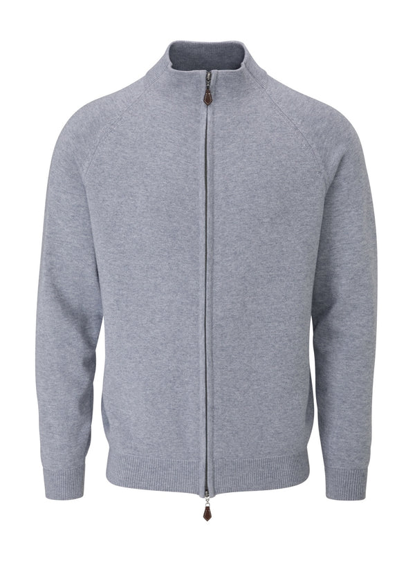 Alan Paine Whitemoor Raglan Funnel Neck Sweater