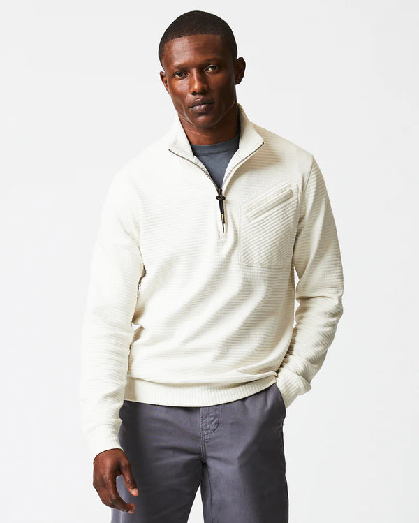 Billy Reid Quilted 1/2 Zip