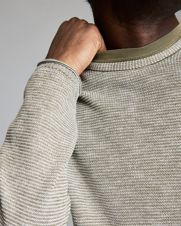 Billy Reid Tuck Stripe Crew