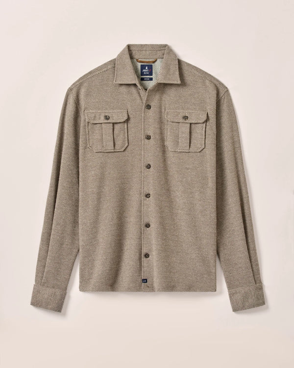 Johnnie-O Carl Stretch Knit Flannel Lodge Shirt