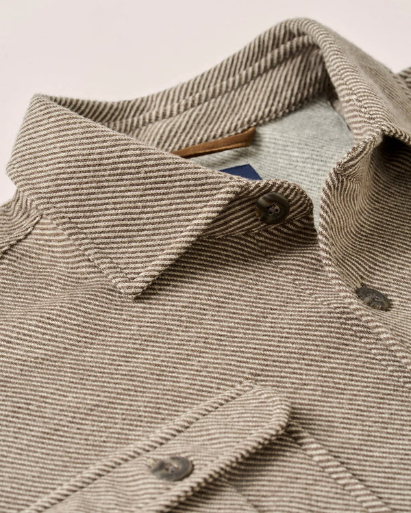 Johnnie-O Carl Stretch Knit Flannel Lodge Shirt