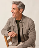 Johnnie-O Carl Stretch Knit Flannel Lodge Shirt