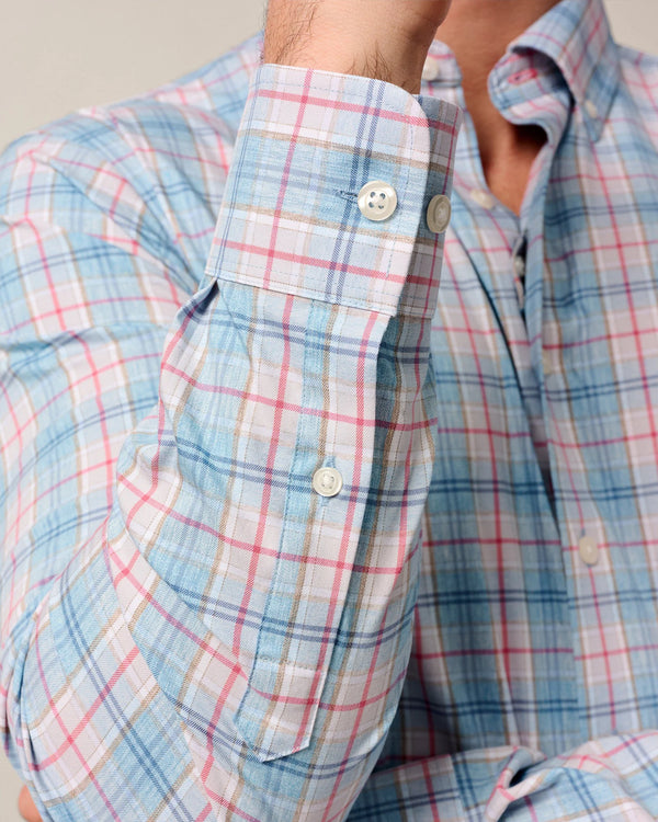 Johnnie-0 Everyday Performance Button Down Shirt - Lanes