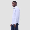 Bugatchi James Leaf Print OoohCotton® Shirt
