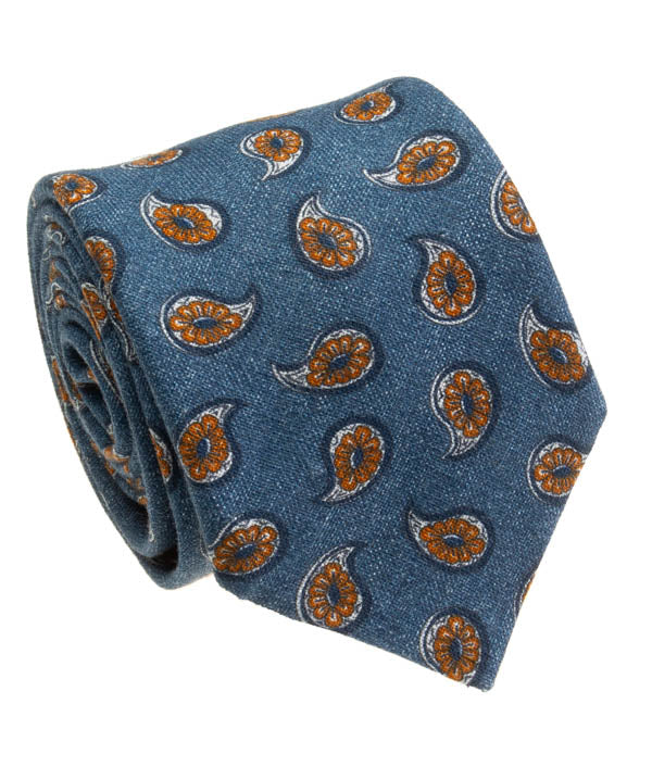 Geoff Nicholson Linen Tie - 6063(4&5)