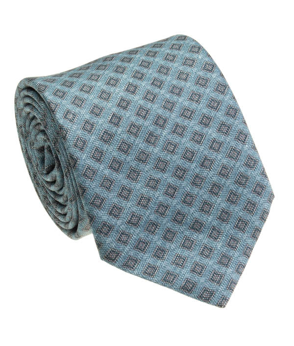 Geoff Nicholson Silk/Linen Tie - 6067