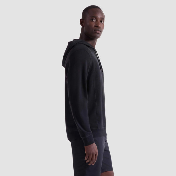 Bugatchi Pique Hoodie Pullover