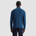 Bugatchi Diagonal Stripe Performance Quarter Zip